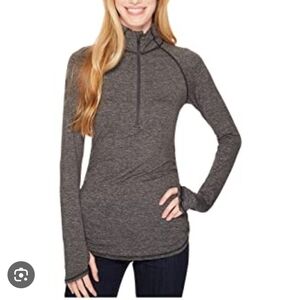 The North Face Women's Charcoal Long Sleeve Top Sz XS